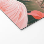 Pink Flamingo Pair In The Bloom Welcome Mat Gallery Image 2