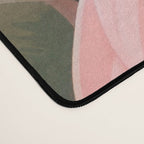 Pink Flamingo Pair In The Bloom Desk Mat Gallery Image 4