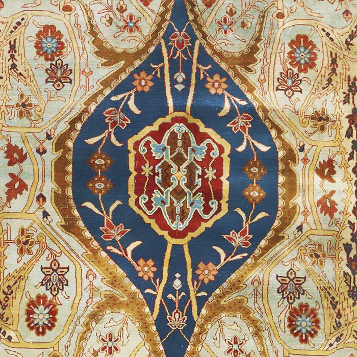 Heriz Silk Northwest Persian Carpet Print Coffee Mug Gallery Image 2