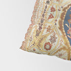 Heriz Silk Northwest Persian Carpet Print Pillow Sham Gallery Image 4