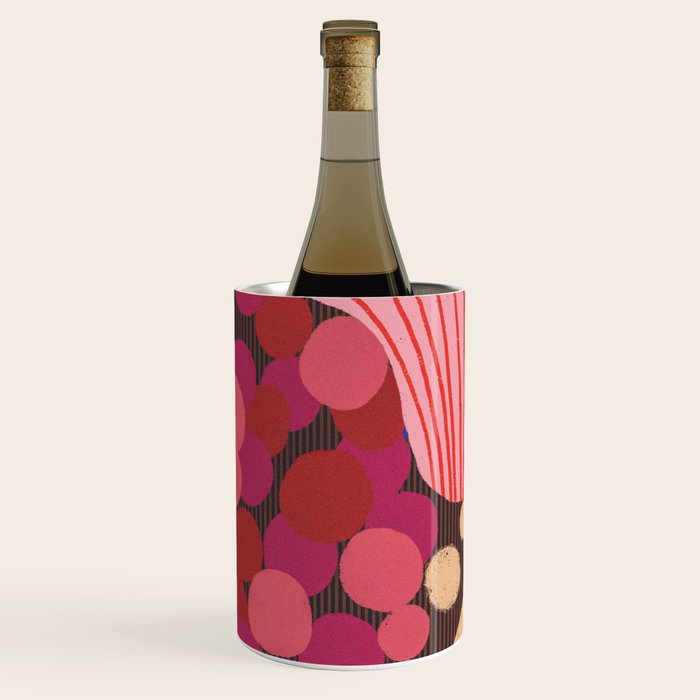 Mushroom abstract pattern Wine Chiller Gallery Image 2