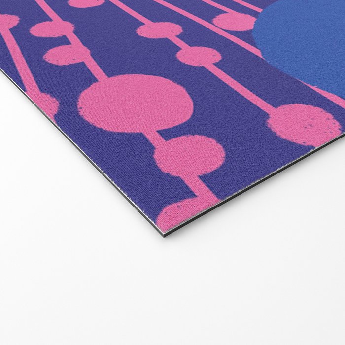 Mushroom abstract pattern Welcome Mat Gallery Image 2