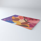 Mushroom abstract pattern Rug Gallery Image 3
