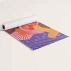 Mushroom abstract pattern Yoga Mat Gallery Image 2