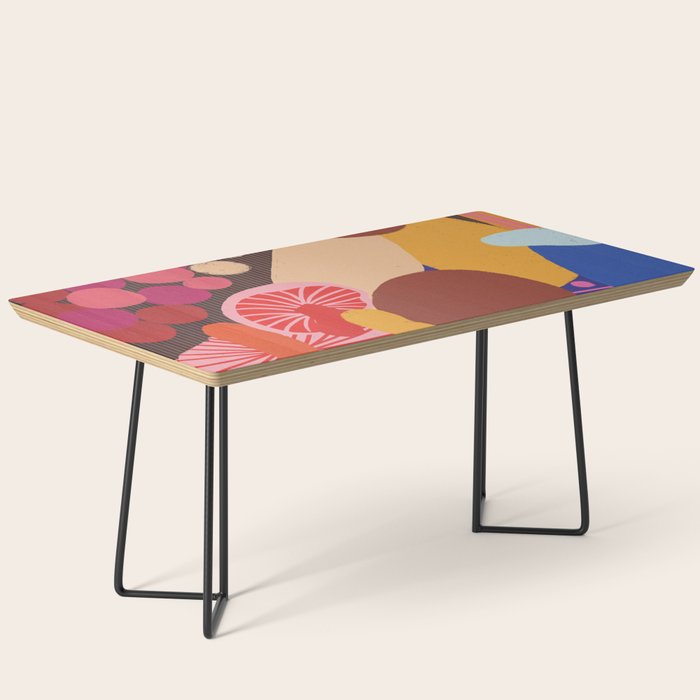 Mushroom abstract pattern Coffee Table Gallery Image 1