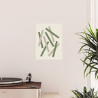 Lines Misaligned - Green Poster Gallery Image 2