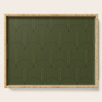 Art Deco Arch Pattern VIII Serving Tray Gallery Image 1