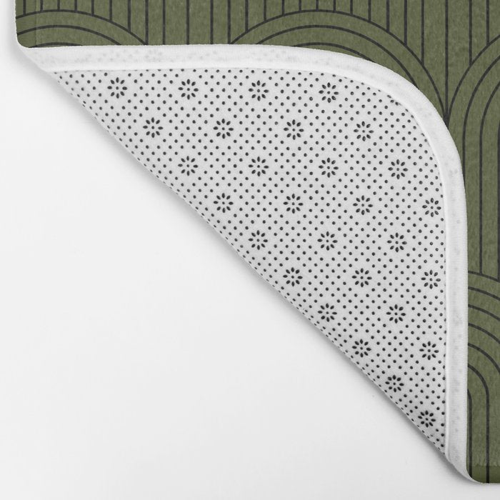 Art Deco Arch Pattern VIII Bath Mat Gallery Image 2