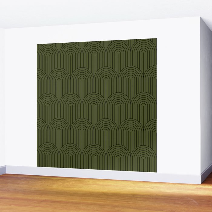 Art Deco Arch Pattern VIII Wall Mural Gallery Image 2