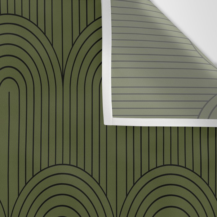 Art Deco Arch Pattern VIII Wall Tapestry Gallery Image 3