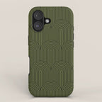 Art Deco Arch Pattern VIII iPhone Case Gallery Image 1