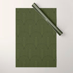 Art Deco Arch Pattern VIII Wrapping Paper Gallery Image 1