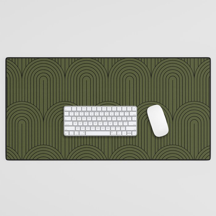 Art Deco Arch Pattern VIII Desk Mat Gallery Image 1