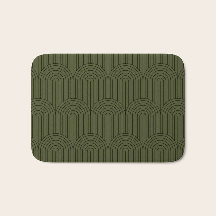 Art Deco Arch Pattern VIII Bath Mat Gallery Image 1