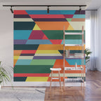 The hills run to infinity Wall Mural Gallery Image 1