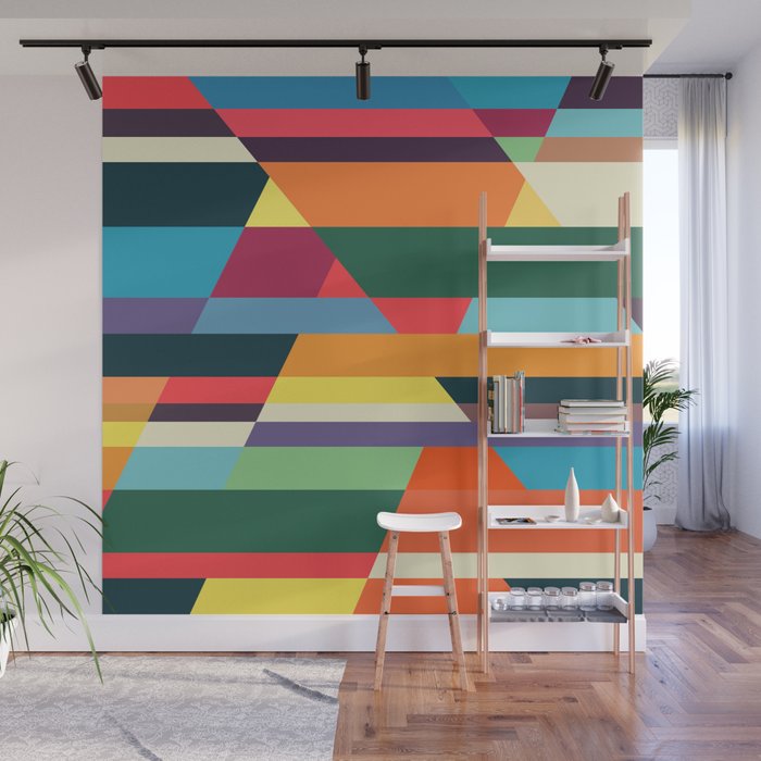 The hills run to infinity Wall Mural Gallery Image 1