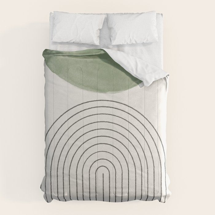 Green Moon Arch Comforter Gallery Image 1