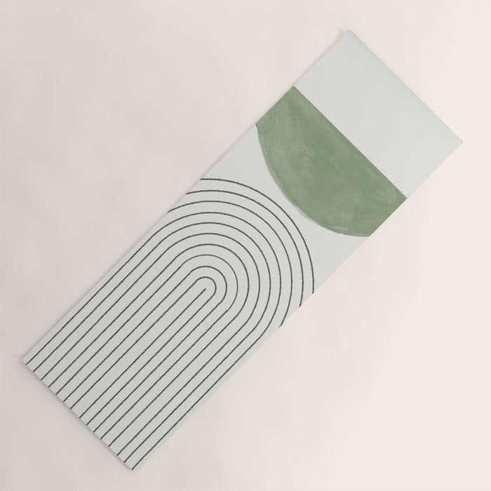 Green Moon Arch Yoga Mat Gallery Image 1