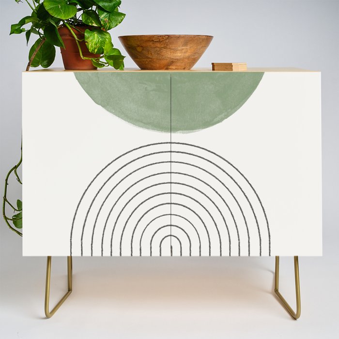 Green Moon Arch Credenza Gallery Image 1