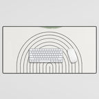 Green Moon Arch Desk Mat Gallery Image 1