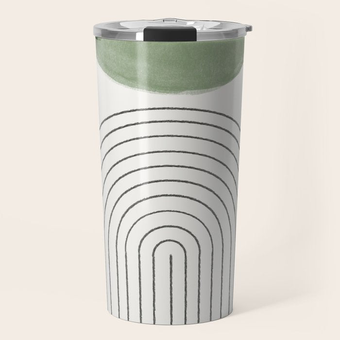 Green Moon Arch Travel Mug Gallery Image 1