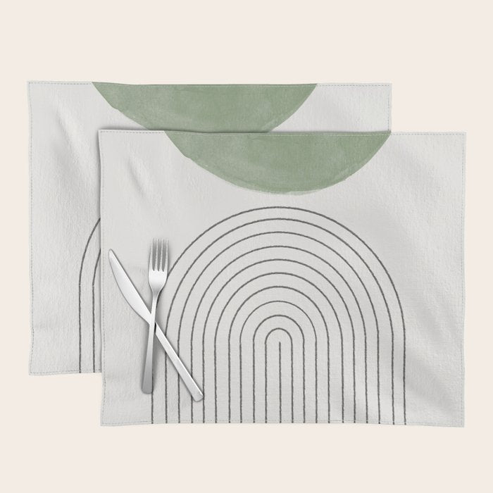 Green Moon Arch Placemat Gallery Image 1