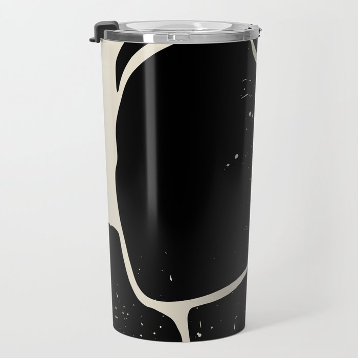 Black Hair No. 4 Travel Mug Gallery Image 3