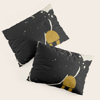 Black Hair No. 4 Pillow Sham Gallery Image 3
