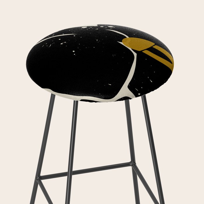Black Hair No. 4 Stool Gallery Image 2