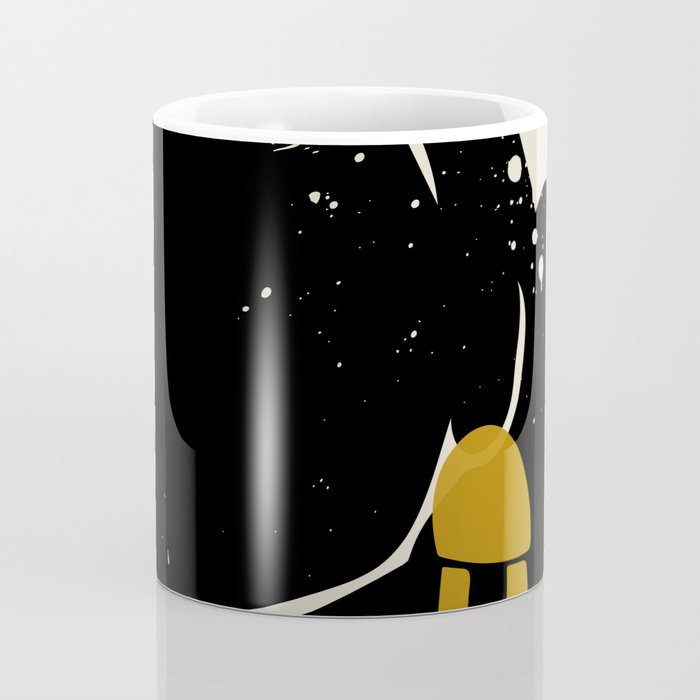 Black Hair No. 4 Coffee Mug Gallery Image 4