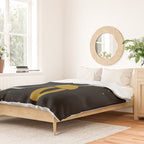 Black Hair No. 4 Duvet Cover Gallery Image 2