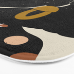 Black Hair No. 4 Bath Mat Gallery Image 3