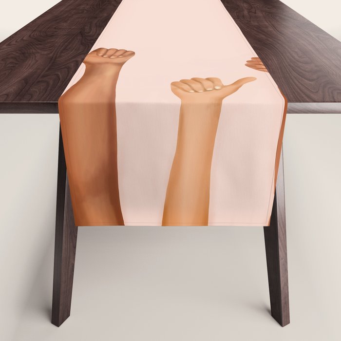 Thumbs Up Table Runner Gallery Image 1