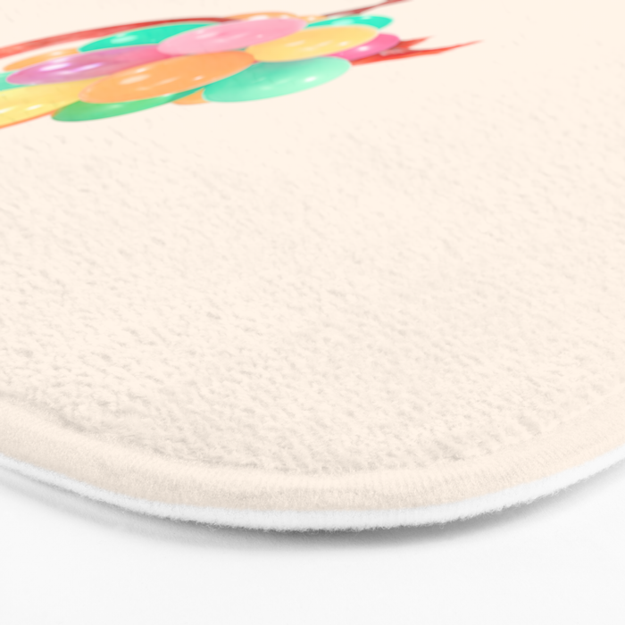 FLAMINGO PARTY Bath Mat Gallery Image 3