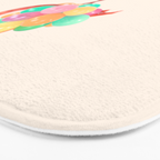 FLAMINGO PARTY Bath Mat Gallery Image 3