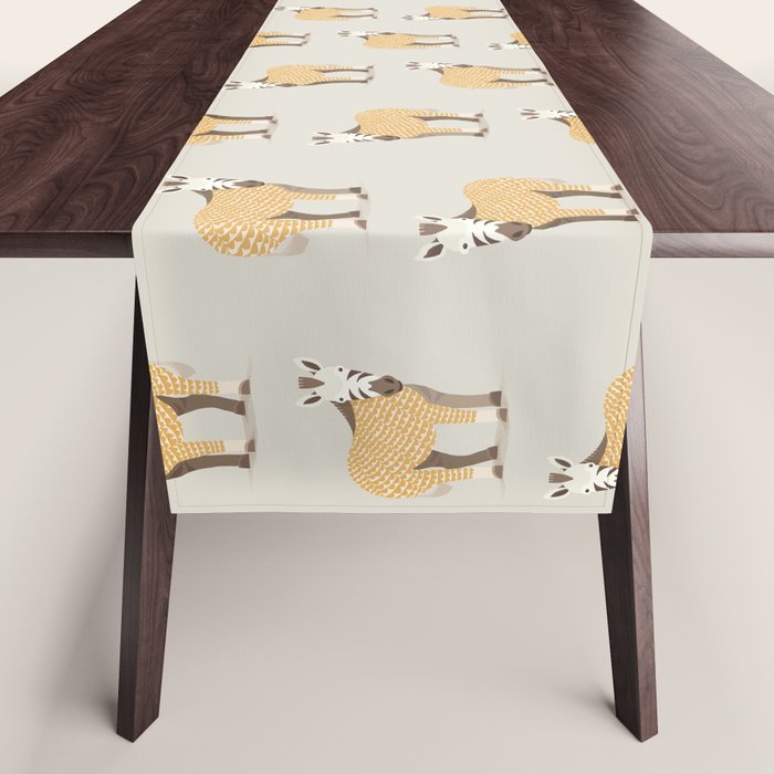 Whimsical Zebra Table Runner Gallery Image 1