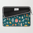 Christmas vintage toys Laptop Sleeve Gallery Image 2