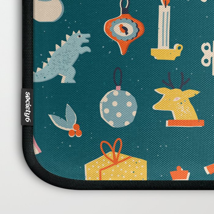 Christmas vintage toys Laptop Sleeve Gallery Image 3