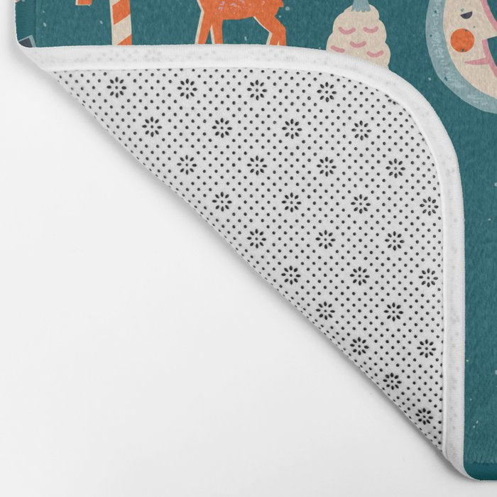 Christmas vintage toys Bath Mat Gallery Image 2