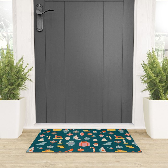 Christmas vintage toys Welcome Mat Gallery Image 3