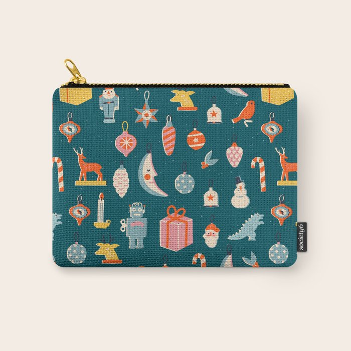 Christmas vintage toys Carry All Pouch Gallery Image 1