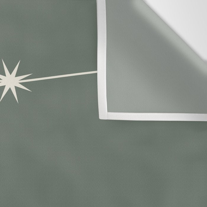 Aquarius Zodiac Star Constellation Line Art Sage Wall Tapestry Gallery Image 3