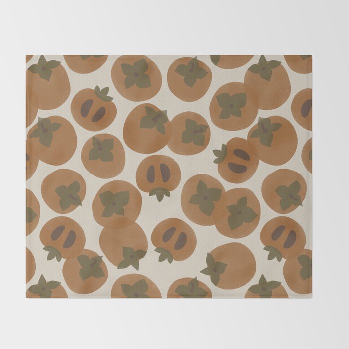 Persimmon Bowl Throw Blanket Gallery Image 2