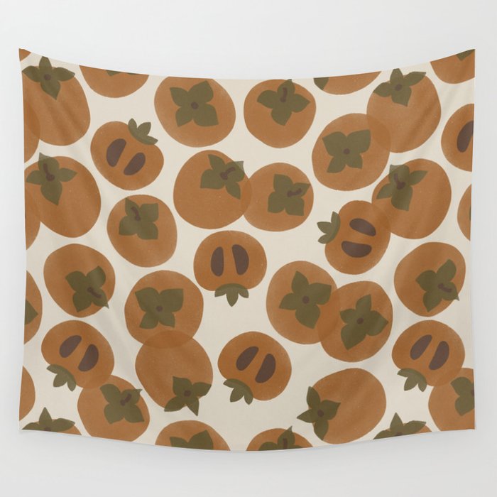 Persimmon Bowl Wall Tapestry Gallery Image 1