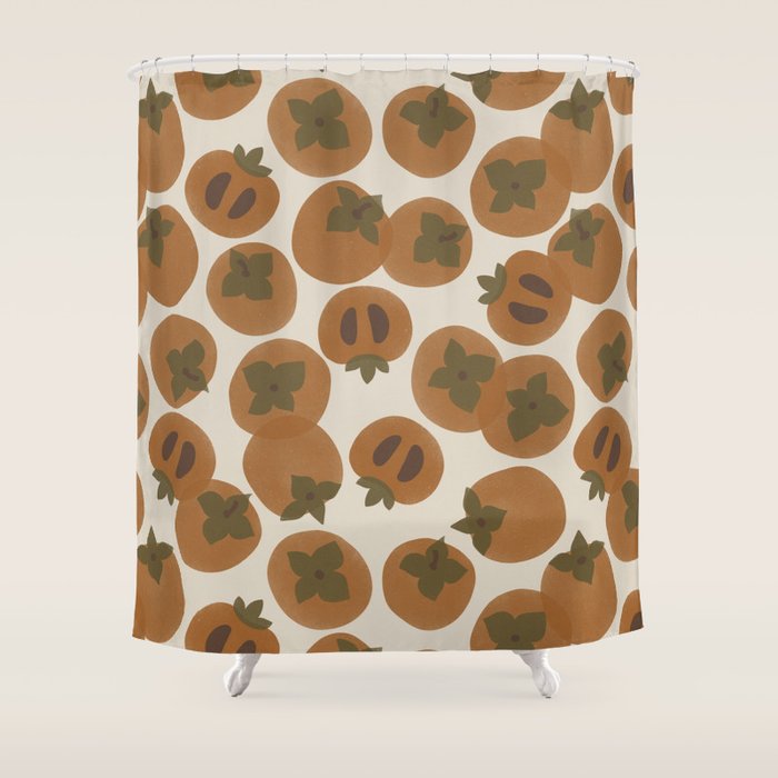 Persimmon Bowl Shower Curtain Gallery Image 1