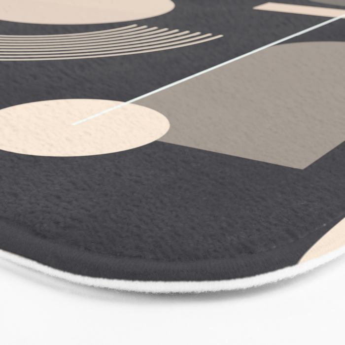 Abstract Geometric Shapes 77 Bath Mat Gallery Image 3