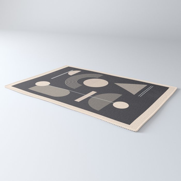 Abstract Geometric Shapes 77 Rug Gallery Image 3