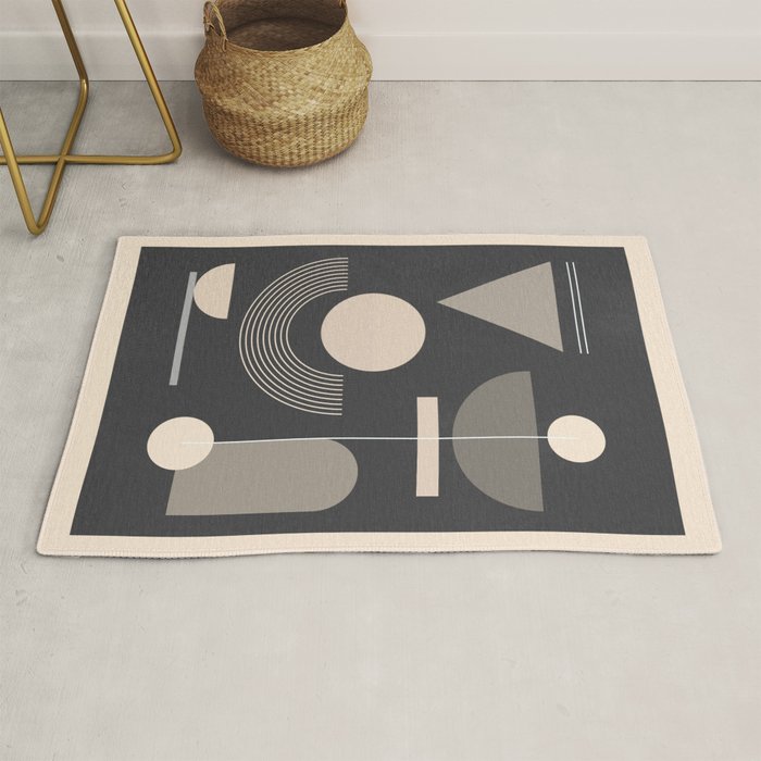 Abstract Geometric Shapes 77 Rug Gallery Image 1