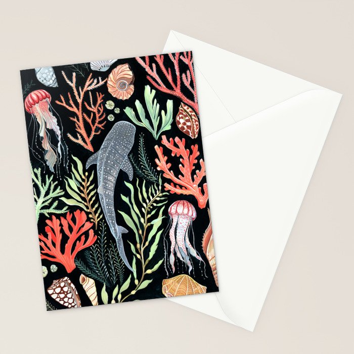 Whale shark Stationery Card Gallery Image 2