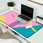 Memphis pattern 72 - 80s / 90s Retro Desk Mat Gallery Image 2